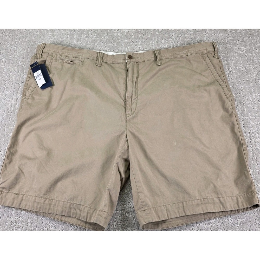 Polo Ralph Lauren Men's 50B Classic Fit Flat Front Khaki Shorts Summer Golf NWT